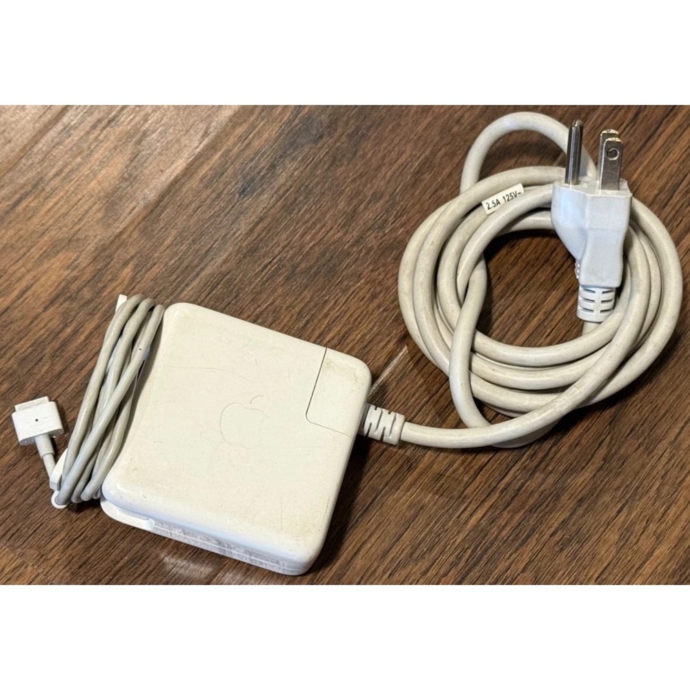Apple 60W MagSafe Power Adapter A1344 MacBook Pro 13 Charger White with AC Cord